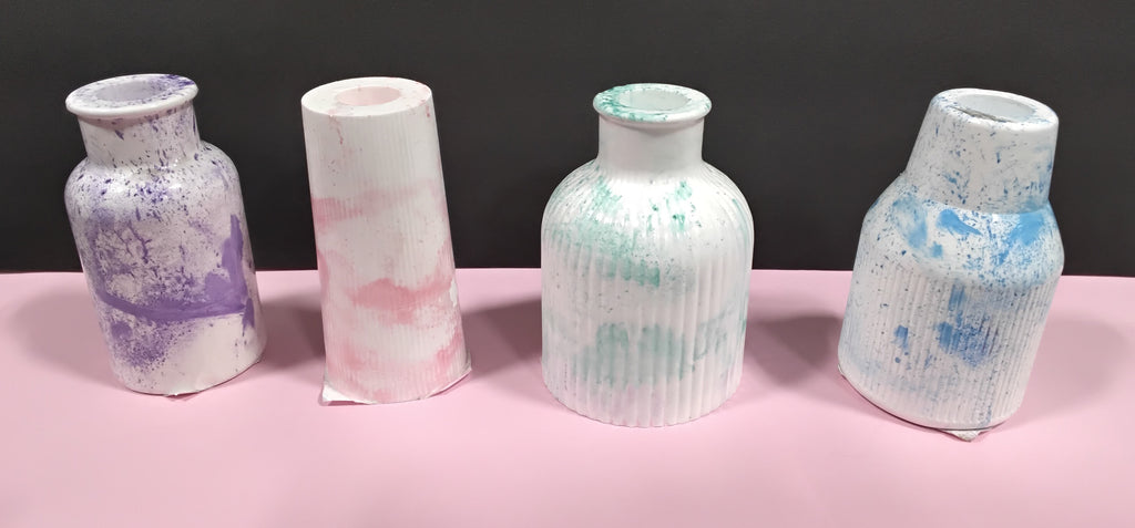 Speckled Vase Set of 4